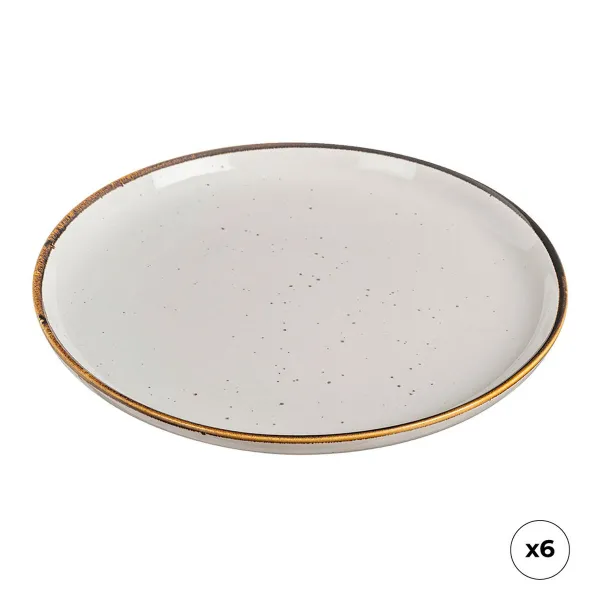 Desserttaldrik Caison akiko Portselan Ø 20 cm 6 Ühikut