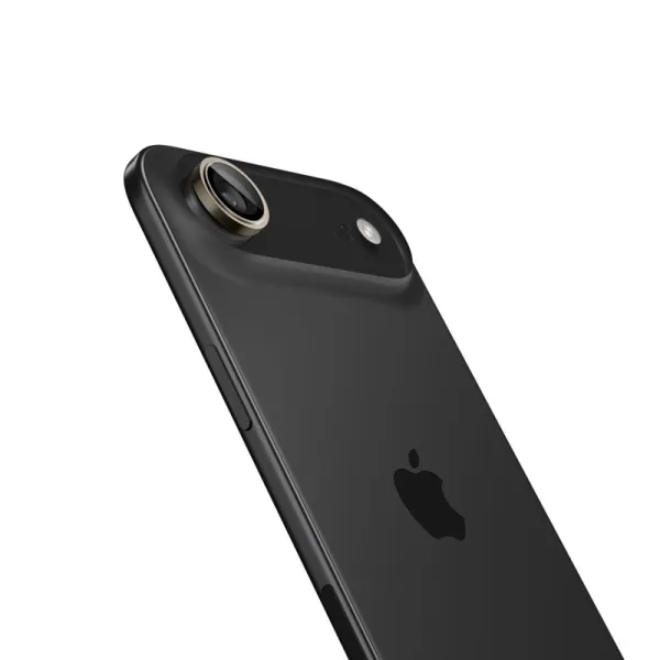 Spigen Optik Pro GLAS.TR EZ Fit Camera Protector 2-Pack - Camera Lens Glass for iPhone Air (2 pcs) (Gold)