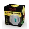 Water Kettle and Electric Teakettle Adler AD 08w White 1 L Plastic