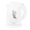 Water Kettle and Electric Teakettle Adler AD 08w White 1 L Plastic