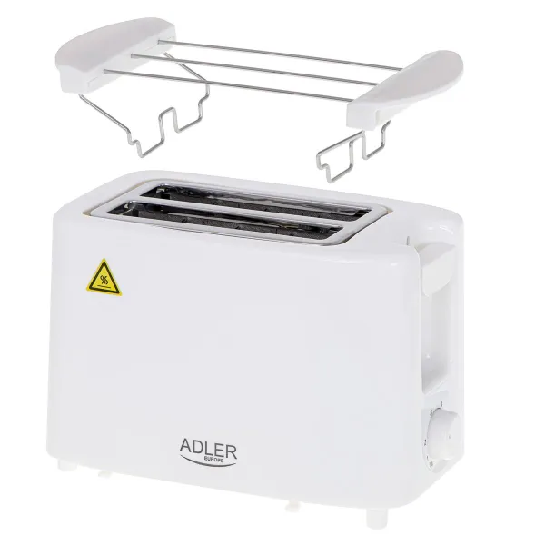 Leivänpaahdin Adler ad 3223 Valkoinen 900 W