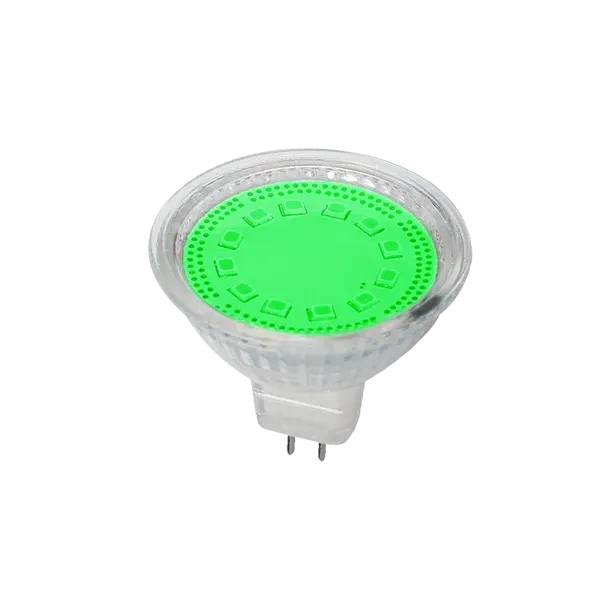 LED20 MR16-GREEN,1.5W,12V