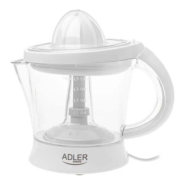 Электрическая соковыжималка Adler ad 4014 Белый 60 W 1 L