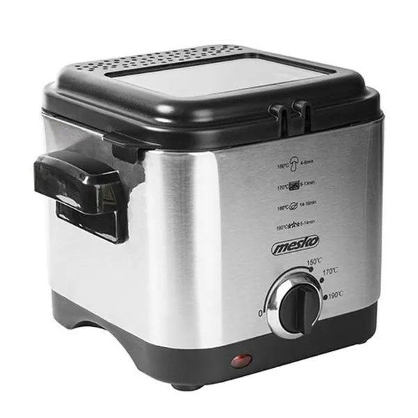 Deep-fat Fryer Mesko MS 4910 Silver 900 W 1,5 L