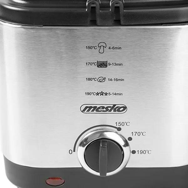 Rasvakeitin Mesko MS 4910 Hopeinen 900 W 1,5 L
