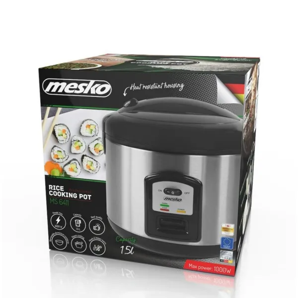 riisikeetja Mesko MS 6411 Hall 1000 W 1,5 L