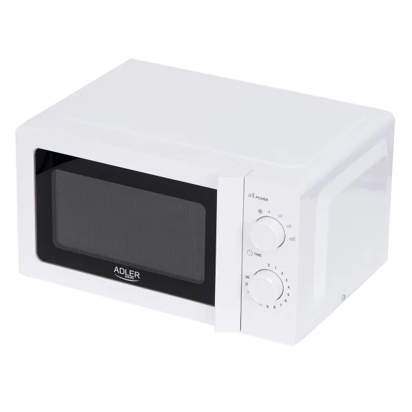 микроволновую печь Adler AD 6205 Белый Чёрный 700 W 20 L