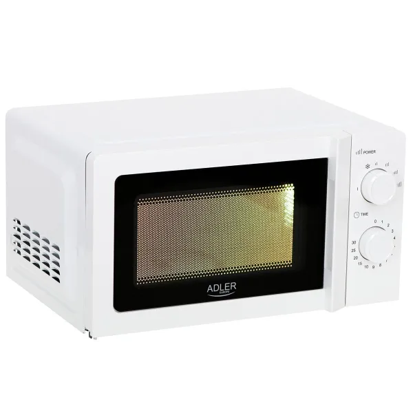 микроволновую печь Adler AD 6205 Белый Чёрный 700 W 20 L