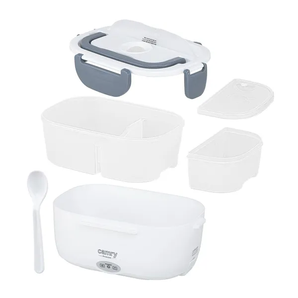 Electric Lunch Box Camry CR 4483 1 L Green Grey Plastic Rectangular