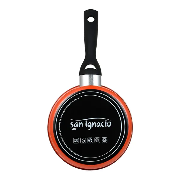 Saucepan San Ignacio valencia experto Carbon steel Orange Ø 16 cm