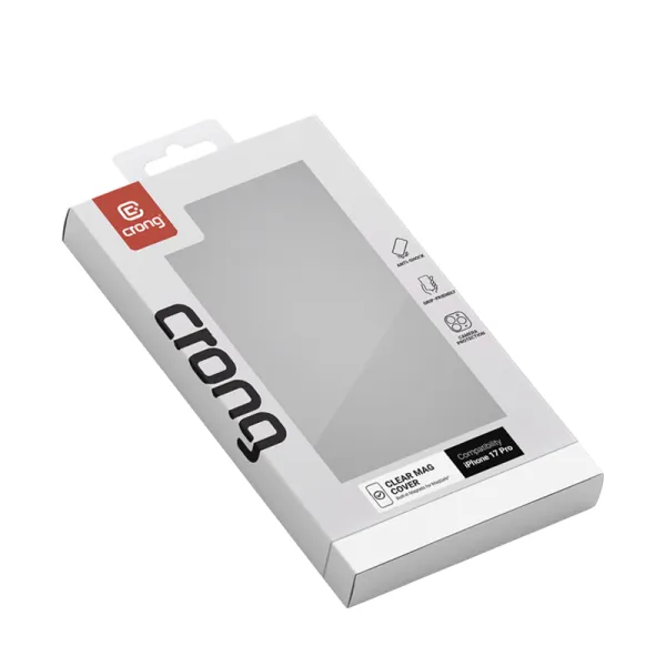 Crong Clear MAG Cover - MagSafe iPhone 17 Pro Case (Clear)
