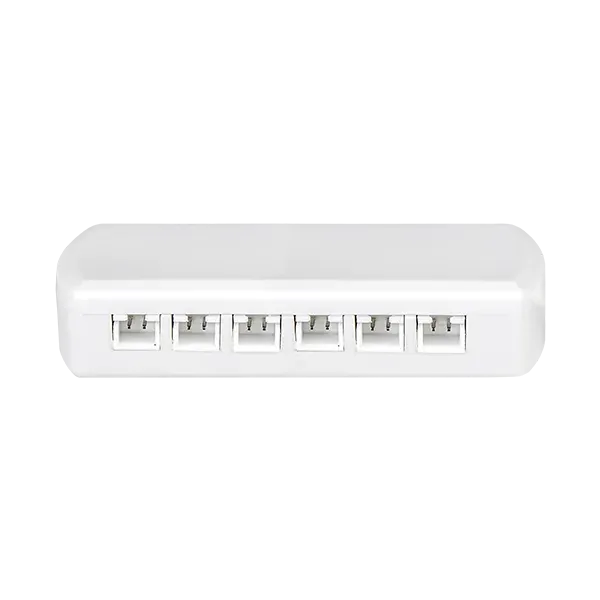 JUNCTION 6 MOUTHS FOR LED CABINET FIXTURES WITH 10cm WIRE