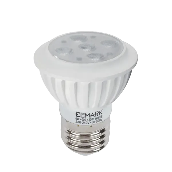 LED LAMP LED7 6W E27 230V WHITE