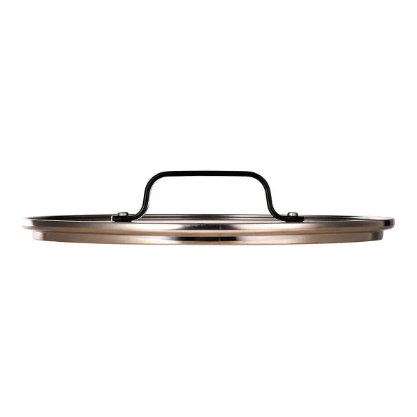 Кастрюля с крышкой San Ignacio denia experto Чёрный Красный Ø 24 cm