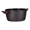 Кастрюля с крышкой San Ignacio denia experto Чёрный Красный Ø 24 cm