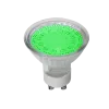 LED LAMP SMD2835 3W GU10 230V 3000K GREEN