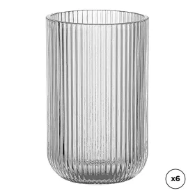 Lasisetti Ovenza Kristalli Lievennyksellä Raidallinen 430 ml 6 osaa