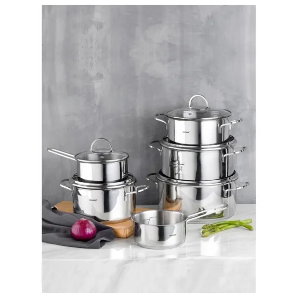 Cookware Bergner Classic Silver 6 Pieces