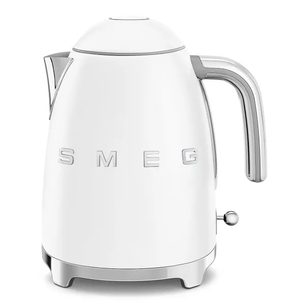 Vedenkeitin Smeg KLF03WHMEU Ruostumaton teräs Valkoinen 2400 W 1,7 L