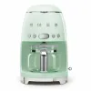 Капельная кофеварка Smeg Ретро 1 050 Bт Зеленый 10 Чашки