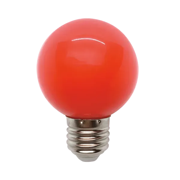 LED LAMP GLOBE G60 3W E27 RED