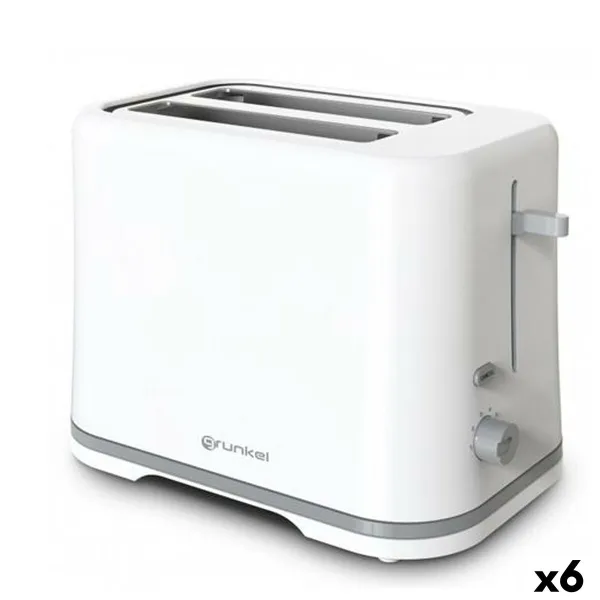 Leivänpaahdin Grunkel Valkoinen 870 W 6 osaa