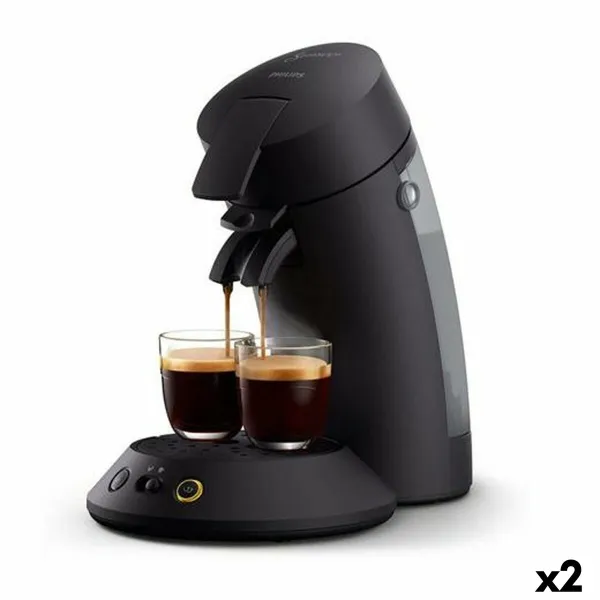 Капсульная кофеварка Philips SENSEO ORIGINAL PLUS Чёрный 1 bar 0,7 L (2 штук)