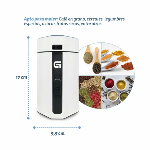 Электрический шлифовальный станок Grunkel MO-150BL 150 W Белый 50 g