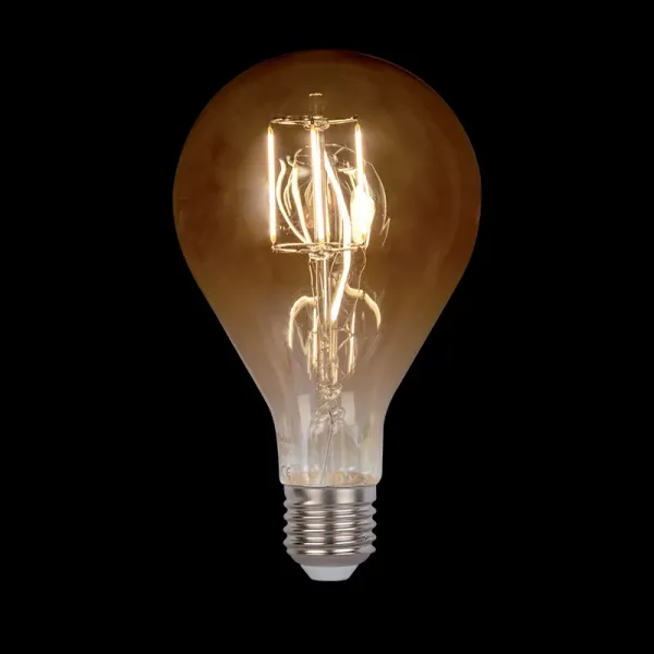 LED VINTAGE LAMP DIMMABLE 5W E27 D130 2800-3200K GOLDEN GLASS