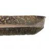 Užkandžių dėklas 24,5 x 24,5 x 2 cm Aliuminis Bronzinis
