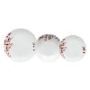 Māla trauki Balts Daudzkrāsains Porcelāns Loksnes 1 cm 37 x 23 x 30 cm 18 Daudzums