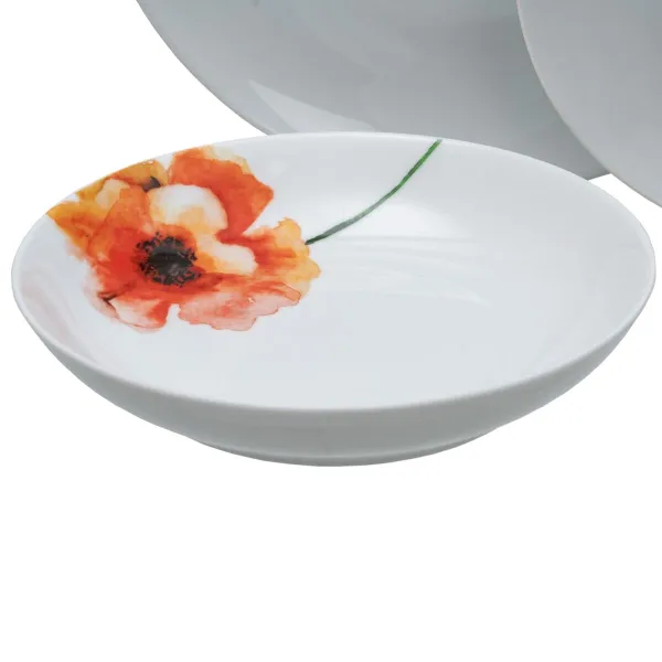 Māla trauki Balts Daudzkrāsains Porcelāns Magone 1 cm 37 x 23 x 30 cm 18 Daudzums