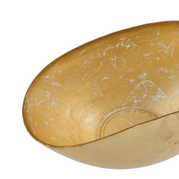 Bļoda Bronza Stikls 28 x 14 cm