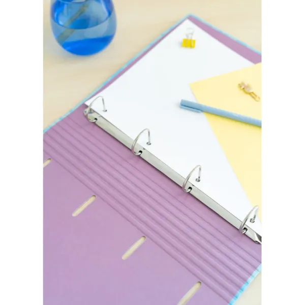 Disney Stitch - A4 binder from the Tropical collection (4 rings, elastic band)