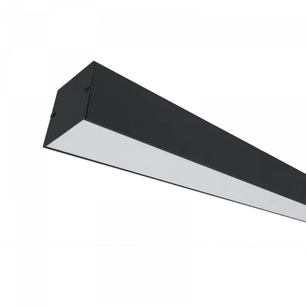 LED PROFILE SURFACE S77 48W 6500K 1200MM BLACK