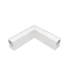 L-CORNER FOR LED PROFILES S77 SERIES WHITE SURFACE