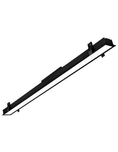 ELMARK LED PROFILE RECESSED 1500mm 50W 3000K BLACK