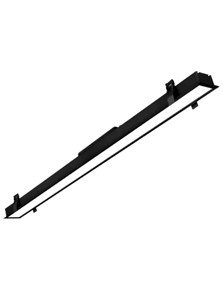 ELMARK LED PROFILE RECESSED 1500mm 50W 3000K BLACK