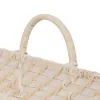 Поднос Белый Бамбук ротанг 45 x 34 x 13 cm (2 штук)