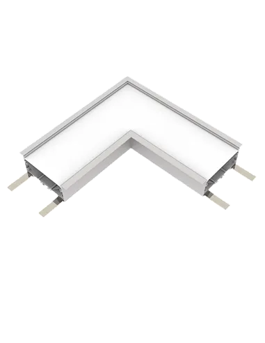 L-CONNECTOR FOR ELMARK PROFILE RECESSED 4000K WHITE