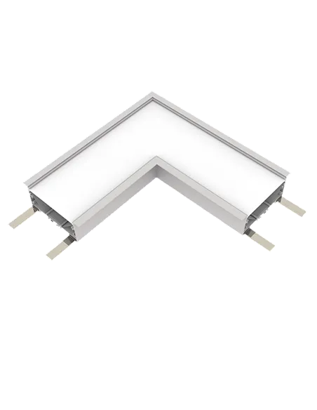 L-CONNECTOR FOR ELMARK PROFILE RECESSED 4000K WHITE