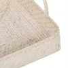 Paplāte Balts Bambuss Rotangpalma 45 x 34 x 13 cm (2 gb.)
