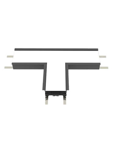 T-CONNECTOR FOR ELMARK PROFILE RECESSED 3000K BLACK