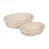 Tray White Bamboo Rattan 29 x 22 x 7 cm (2 Units)