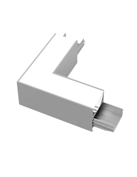 L-CONNECTOR FOR ELMARK PROFILE SURFACE 4000K WHITE