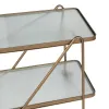 Kitchen Trolley Golden 61 x 40 x 70 cm