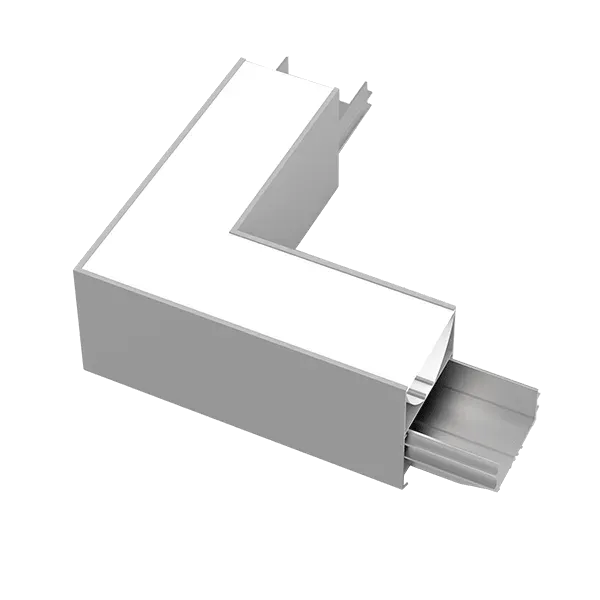 L-CONNECTOR FOR ELMARK PROFILE SURFACE 3000K WHITE