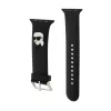 Karl Lagerfeld 3D Rubber Karl Head NFT - Strap for Apple Watch 38/40/41 mm (black)