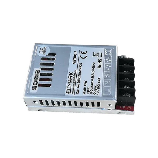 SETDC15 DRIVER FOR LED 15W 230AC/12VDC IP20