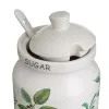 Молочник и сахарница GREENS Белый Зеленый Керамика 250 ml 18,5 x 9 x 10 cm